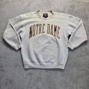 Vintage Galt Crew Sweatshirt Mens Medium‎ Gray Notre Dame Irish